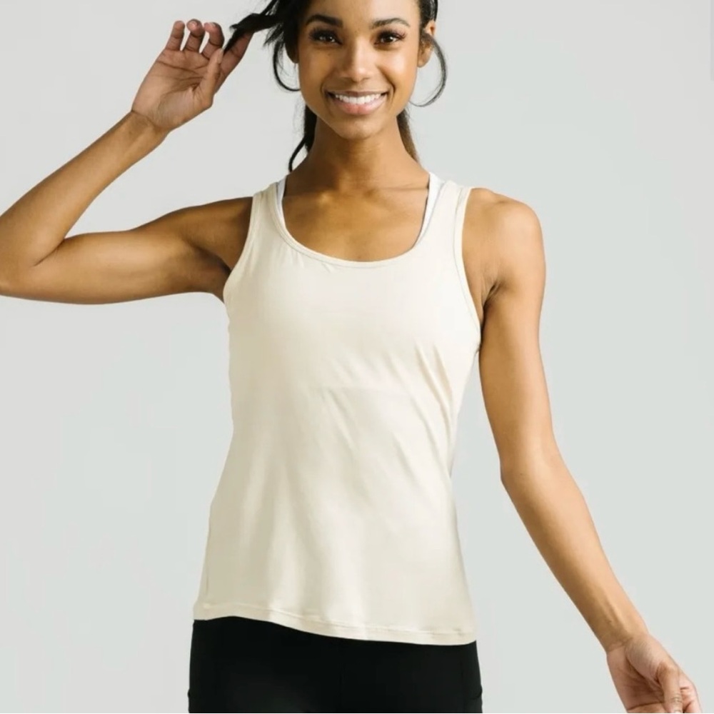 NWT ZYIA Bone Release Tank Top